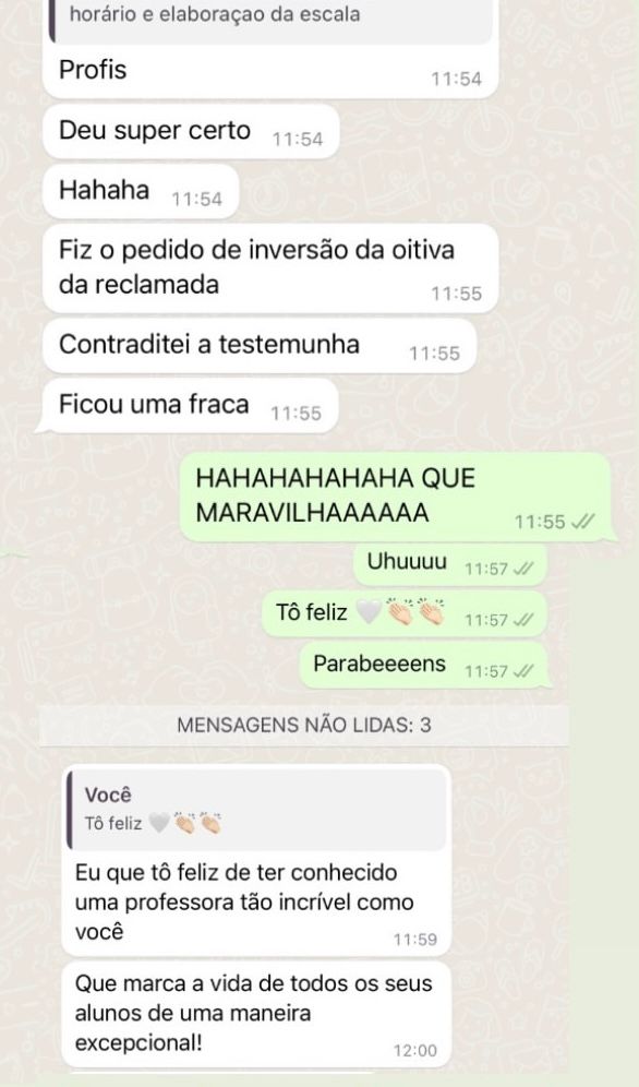 Depoimento de aluno - Curso Audiência Trabalhista